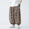 #QT7008-A610# Trendy cotton and linen trousers