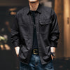 #MS-DLL-1809-ST#美式復古工裝長袖襯衫