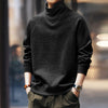 #MS-LM-381-ST# American Retro Mock Neck Sweatshirt