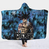 #SLD-D80# Fashion printed hooded poncho blanket