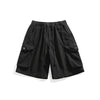 #HJD-DKS5035# American Retro pocket drawstring shorts