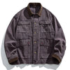 #HJD-LKB6089-ST# American Vintage Multi-Pocket Work Jacket