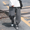 #M-K01# Woolen loose-fitting bagged pants