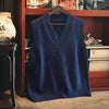 #XCM-MY5106-ST #American Style V-Neck Knit Vest Sweater