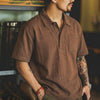 #XJ-251-ST# American retro Outdoor short-sleeved T-shirt