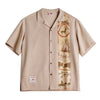 #MD-TH2601285#美式復古短袖棉襯衣