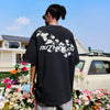 #NT-NU057# Daisy embroidered Letter Short-sleeved T-shirt