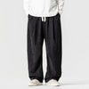 #QT713-K317#日系復古燈芯絨直筒闊腿褲