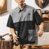 #ML-619-ST# Men's POLO shirt, short-sleeved quick-drying workwear, American T-shirt