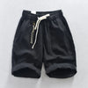 #TC-125# Japanese cotton and linen casual shorts
