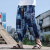 #B277-K190#日系棉麻休閒八分褲