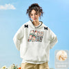 #NT-FF2811F506# Trendy American embroidered hooded sweatshirt
