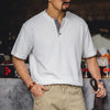 #BN-BNT8212-ST# American Henry Collar short-sleeved T-shirt