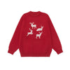 #XZ-WY9358-ST#美式男士聖誕麋鹿圖案毛衣