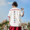 #NT-NU491#WAIKO Trendy Brand Heavy-Duty Embroidered Letter T-Shirt