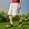 #NT-NU584#WAIKO Trendy Embroidered Puppy Shorts