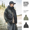 #MD-TS2207012# Workwear mountain system duck down stand collar hooded down jacket