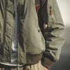 #MD-W1901185# 工裝美式複古MA-1飛行員夾克