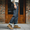 #MD-TS2107021# Japanese retro cottonseed shell beige casual jeans