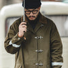 #MD-TS2007058# Workwear American retro mid-length firefighter trench coat