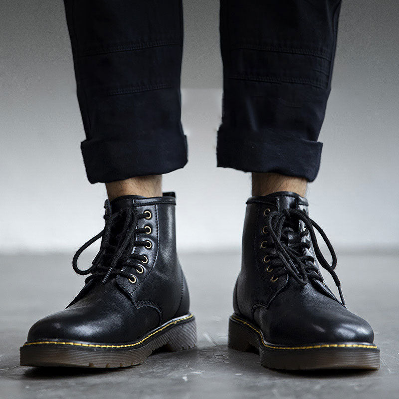 Md Boota #MD-1908051# Men's Martin boots mid boots