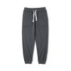 #MD-TWW2201221# Tooling retro drawstring elastic waist knitted sweatpants