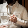 #MD-TS2301251# 工裝美式複古重磅棉籽殼翻領夾克