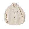 #MD-TLW2107009# Japanese Retro Indian Totem Beige Long Sleeve