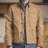 #MD-1802010# Tooling Japanese retro oil wax canvas jacket