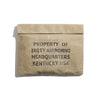 #MD-S1901293# Vintage Tooling Oil Wax Canvas Clutch Bag