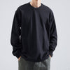 #HMS-SD0030# 260g natural cotton long-sleeved T-shirt